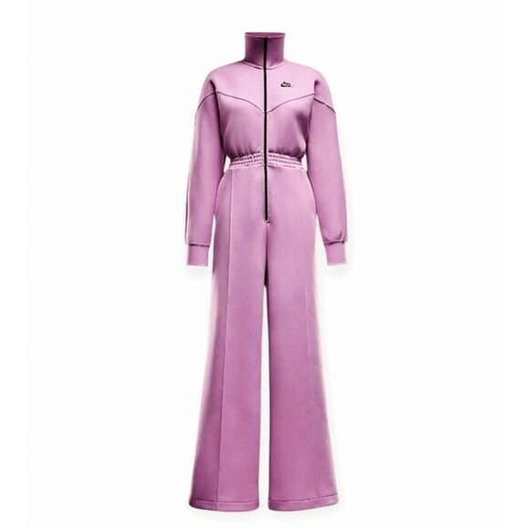 Nike Women's Sportswear Tech Fleece Windrunner Jumpsuit FB8798-632 - Picture 1 of 7